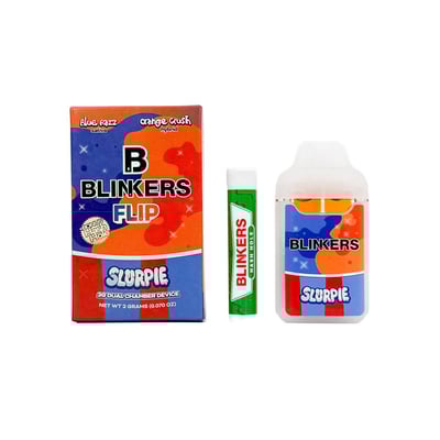 Blinkers Flip: Slurpie Edition – 2g Premium Disposable + Bonus Hash Hole